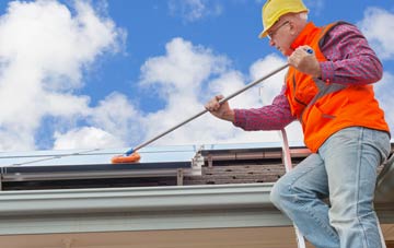 Barnham Broom soft wash roof cleaning